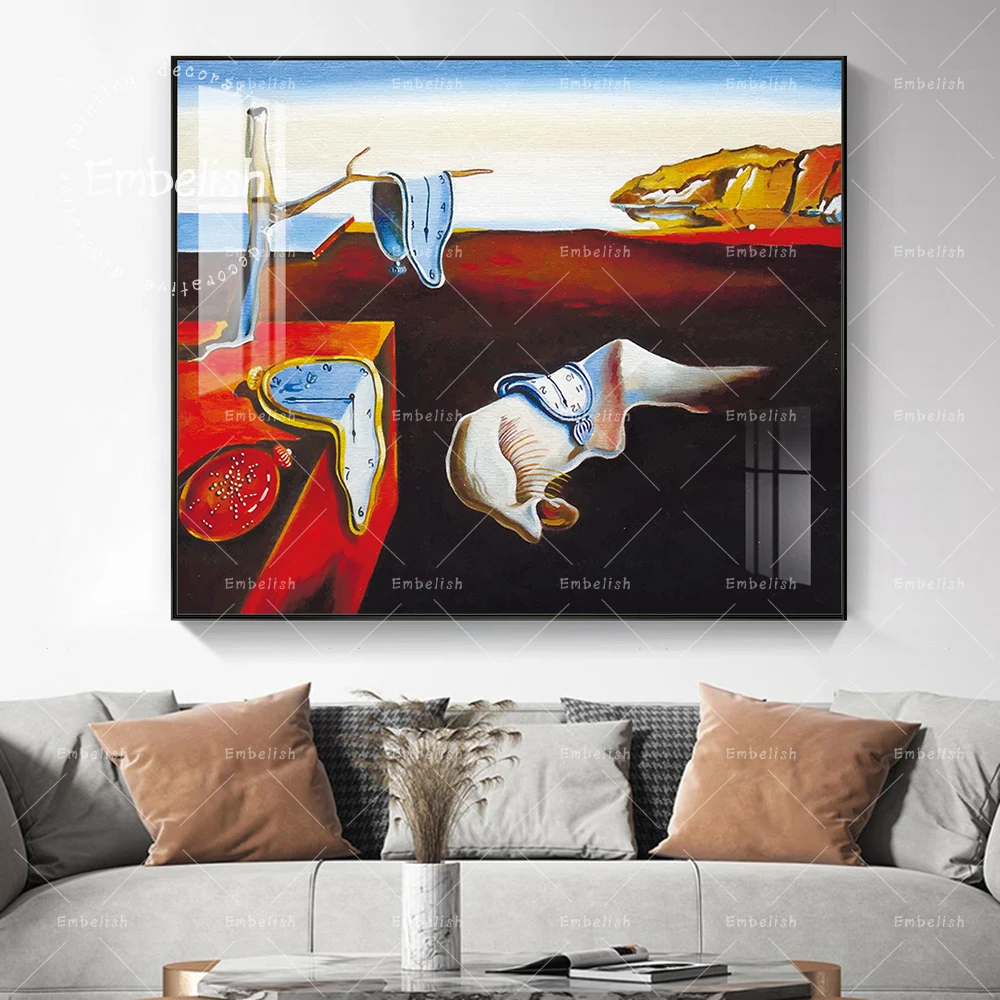 

Embelish 1 Pieces Abstract By salvador dali Creative Modern Home Decor Pictures For Living Room Wall Art Poster Canvas Painting