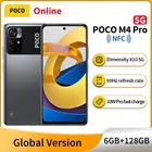 Новинка,  POCO M4 Pro,  NFC, 6 ГБ + 128 Гб, MTK Dimensity 810, 90 Гц, экран 6,6 дюйма, 33 Вт Pro, аккумулятор 5000 мАч, мобильные телефоны 50 МП