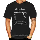 Качественная модная с коротким рукавом мужская футболка Slowdive shoegaze shoefazer музыкальный альбом slowdive mbv my bloody valentine Мужская футболка