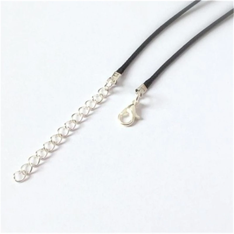 Ожерелье-чокер с подвеской в виде мини-микрофона черный кожаный чокер