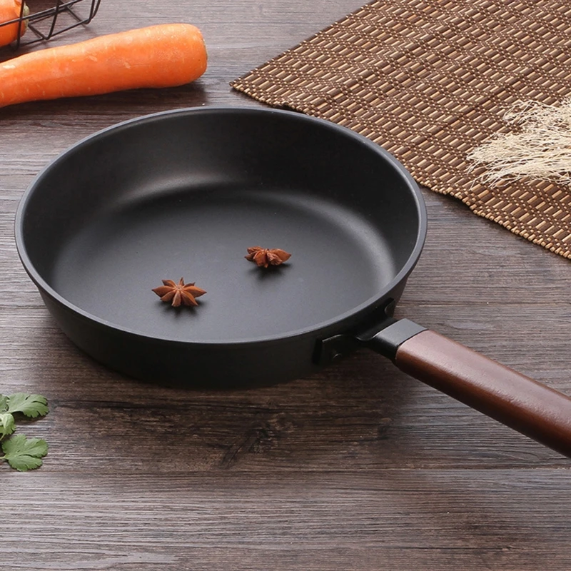 

Non Stick Frying Pan Fried Egg Cooker Pan for Home Breakfast Pancake Pizza Cooking Tool Kitchen Utensils