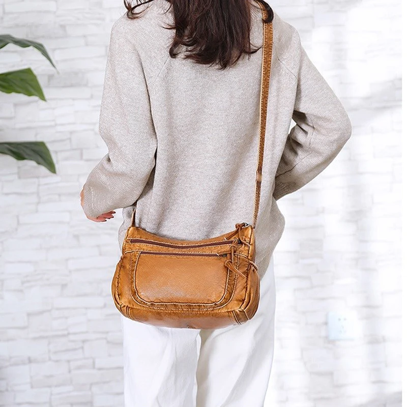 

Ladies Fashion Crossbody Bags for Women 2021 High Capacity Shoulder Bag Handbag Female PU Leather Women Messenger Bags
