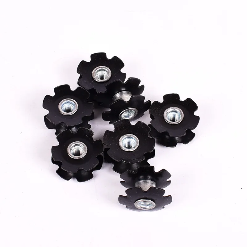 Крепежные болты для передней вилки велосипеда 2/5 шт. крепежные Звездные гайки 1-1/8