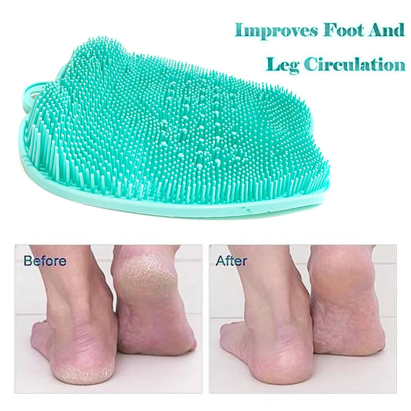 

Pregnant Women Foot Scrubber without Bending Shower Massager Cleaner Feet Cleaning Brush M2