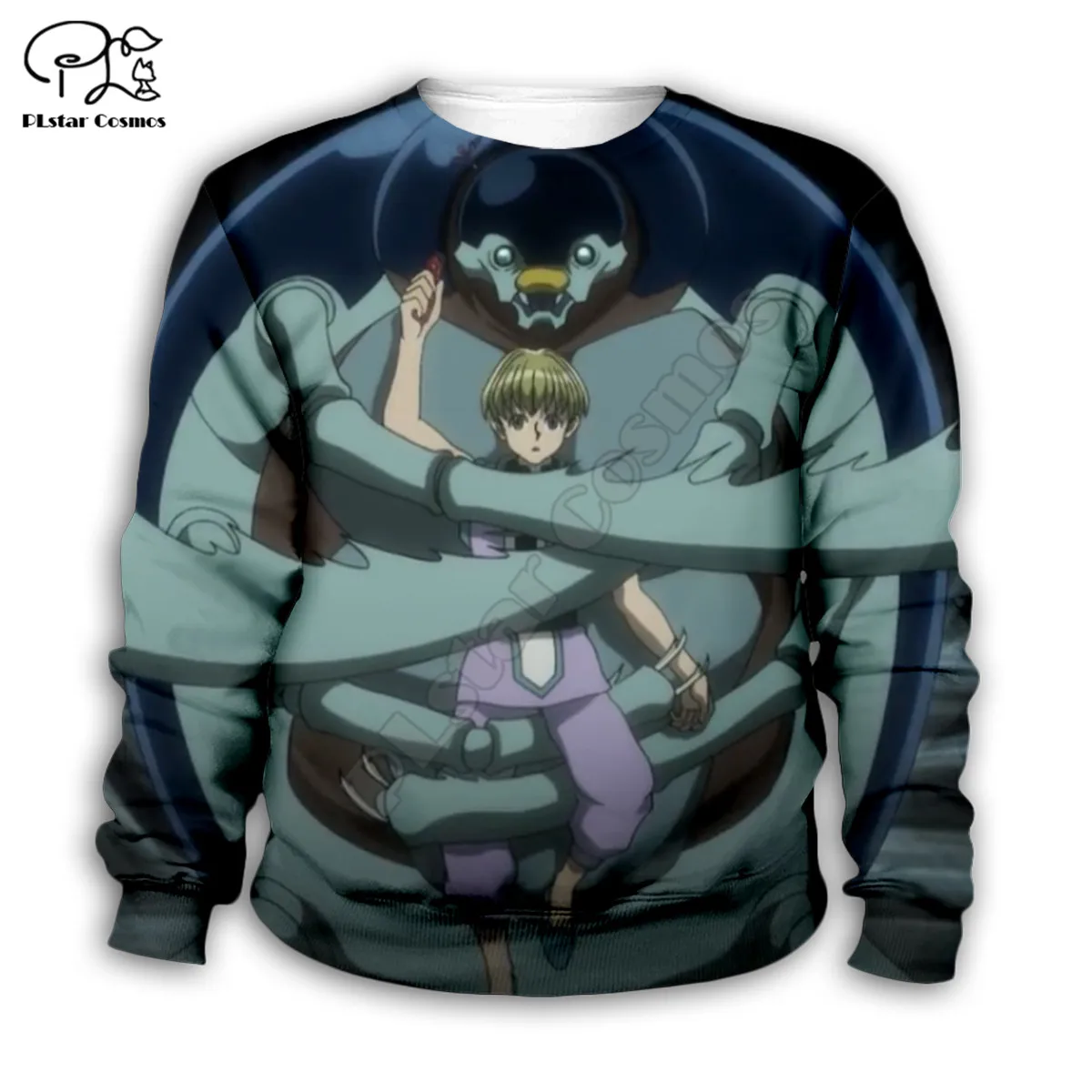 

Full-time hunter pattern 3d Hoodies Children zipper coat Long Sleeve Pullover Cartoon Sweatshirt Tracksuit Hooded/pants t shirts