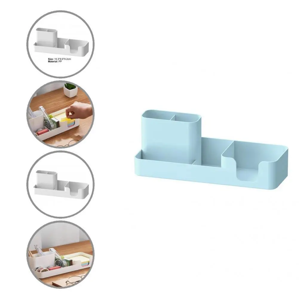 

Office Storage Holder Novelty Desktop Pencil Pen Table Storage Case Multi-grids No Burrs Office Organizer