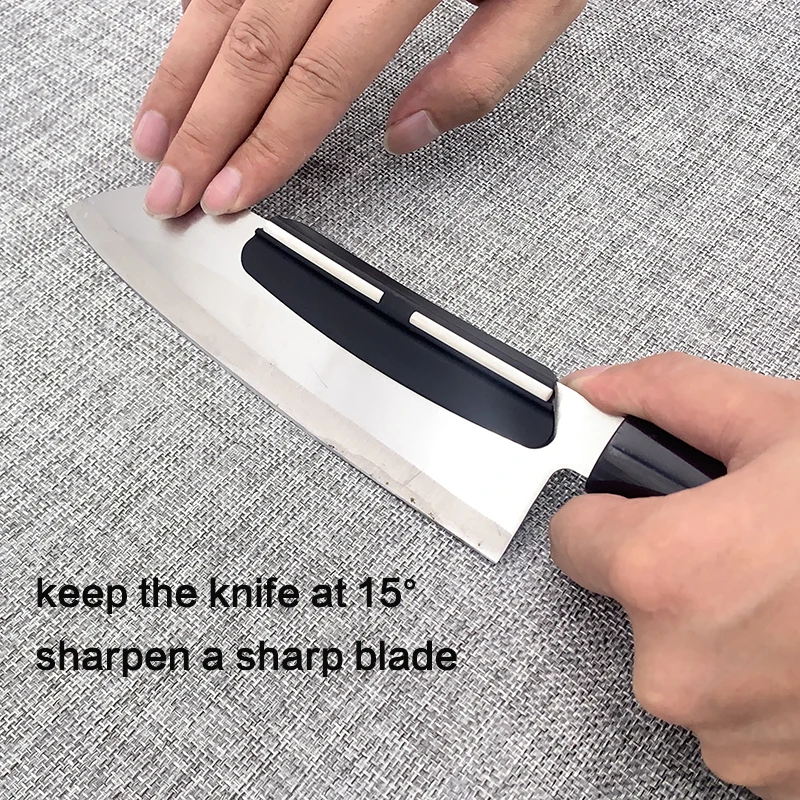 Sharpening Gadgets Angle guideKitchen Knife folder Sharpener Fast Precision Kitchen Tools Accessories Durable Ceramics Strip | Дом и сад