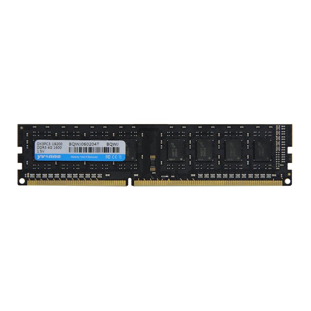 Yvonne DDR3 4 GB/8 GB 1600MHz настольная память 8G 4G 1 5 V RAM для Intel/AMD Memoria модуль Компьютерная ПК