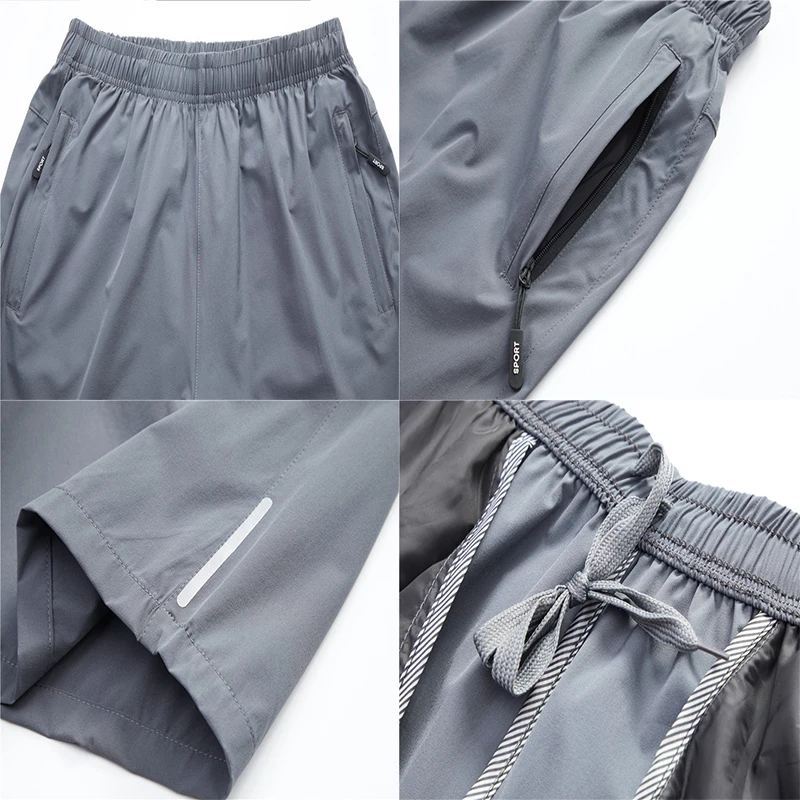 

L-10XL Summer Shorts Men Fashion Shorts Nylon Material Breathable Male Casual Shorts Plus Size Fatty Men Shorts Beach Shorts