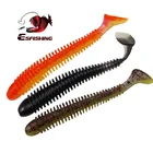 Приманка для ловли рыбы ESFISHING, кольцевая, 100 мм, Мягкая приманка для ловли окуня, Мягкая приманка для ЛЕЩА