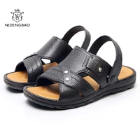 summer men sandals waterproof non slip sandals mens soft bottom wear resistant slippers dual purpose breathable sandals men