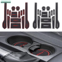 car styling for great wall wingle 7 2018 2019 2020 2021 2022 gate slot cup mat storage luminous model 14pcs car accessories