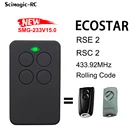 Вращающийся код HORMANN ECOSTAR RSC2 RSE2 433,92 МГц, Дубликатор команд гаража, управление ECOSTAR, RSC2-433 Clone, Новинка