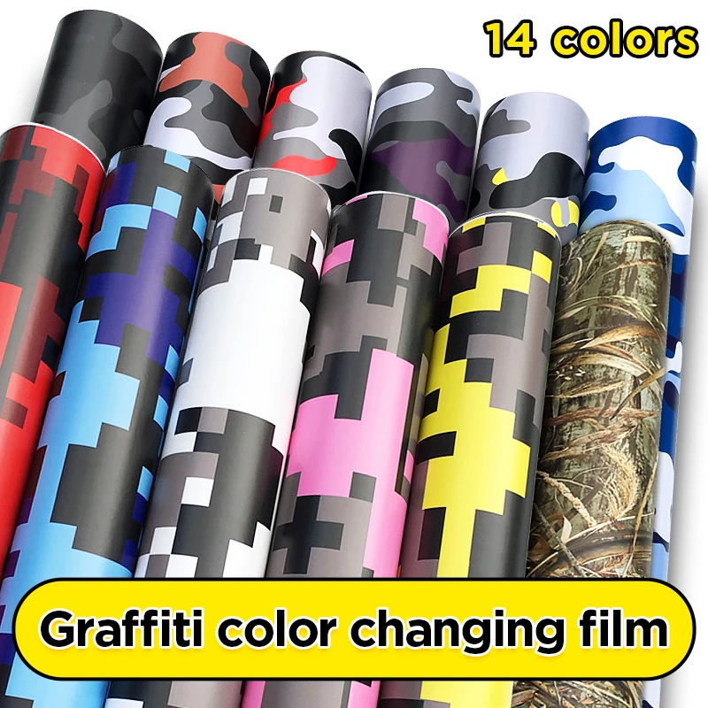 

Виниловая наклейка для самостоятельной сборки, камуфляжная задняя Виниловая наклейка для консоли, компьютера, скутера, мотоцикла