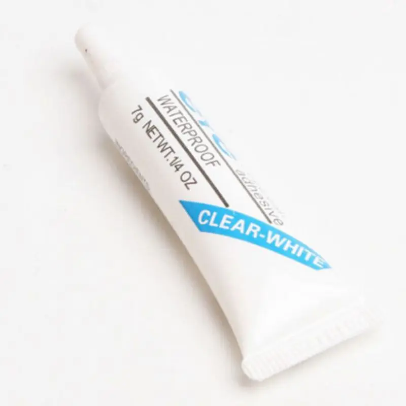 Клей для ресниц белого/черного цвета модные удобные в носке инструменты макияжа