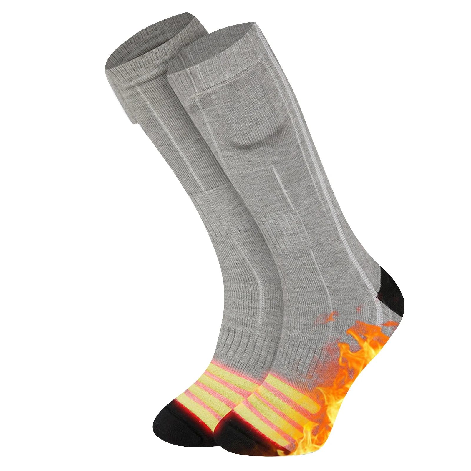 Winter Warm Outdoor Socks Thermal Socks Heating Sock Three Modes Elastic Comfortable Water Resistant Electric Warm Sock Set