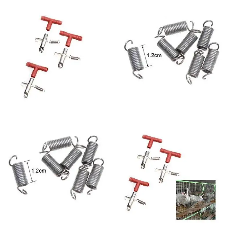 5PCS Animal Rabbit Feeder Drinker Water Automatic Nipple Waterer Bunny Rodents BJStore | Дом и сад