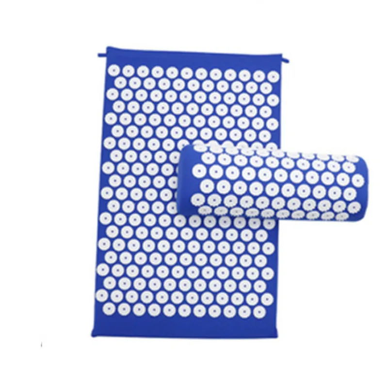 Массажный коврик с подушкой для акупунктуры акупунктурные комплекты снятия