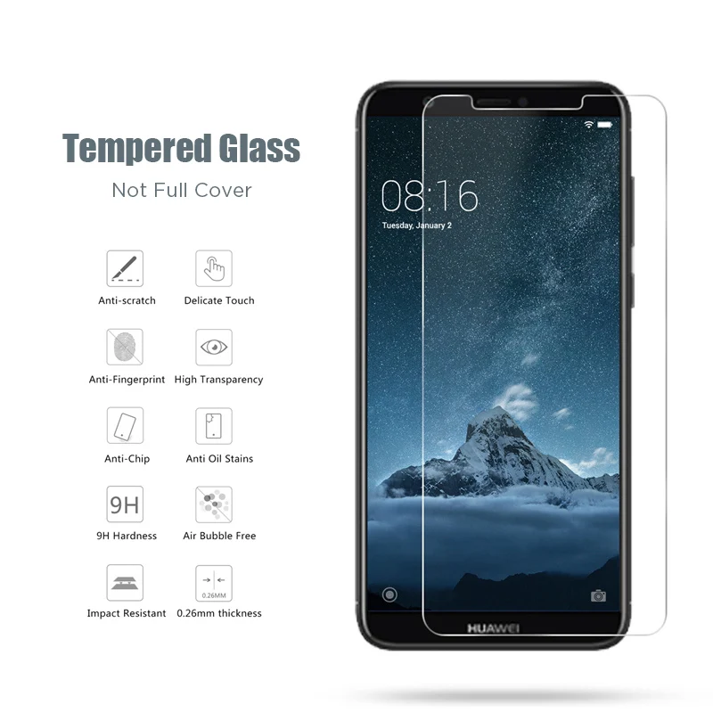 

9H Tempered Glass for Huawei Mate 20 Lite 10 Pro Screen Protector for Huawei Mate 30 Lite 40 Pro 20 10 Protective Glass