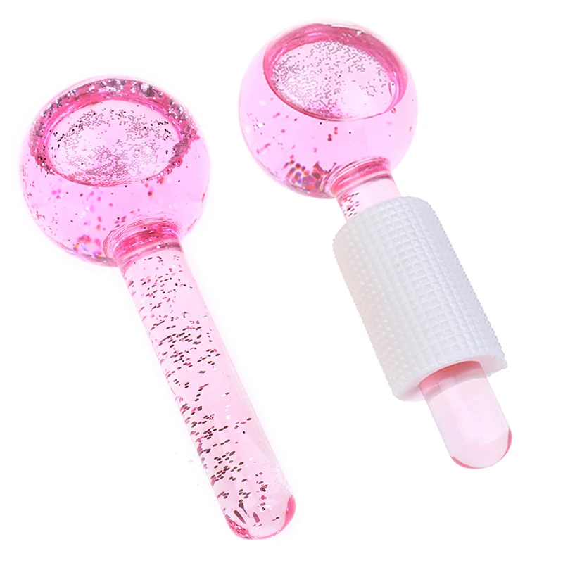 

2Pc/set Energy Cooling Ice Globe Beauty Ball Ice Hockey Face Eye Massager Roller