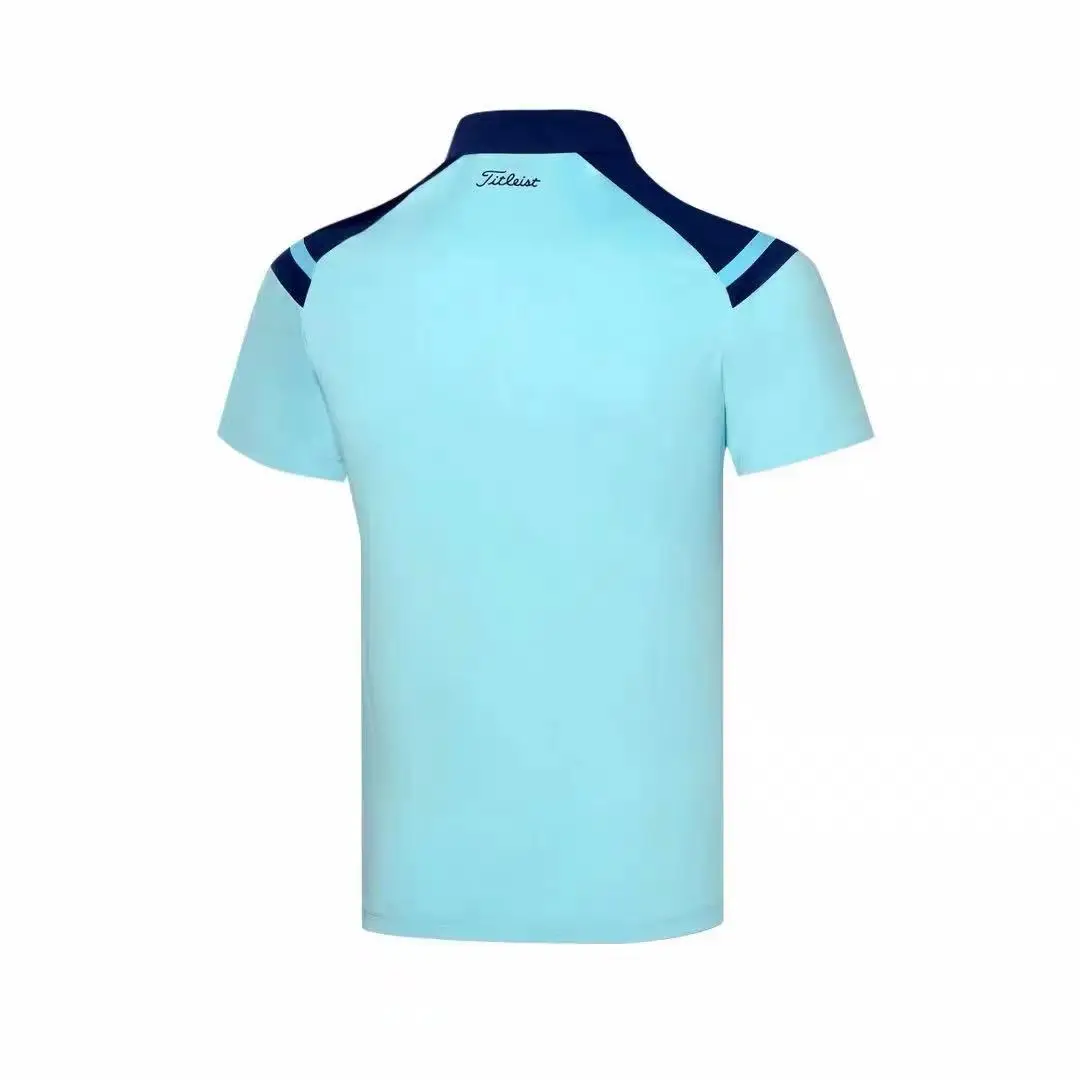 

2021 summer new golf clothing men's short-sleeved T-shirt quick-drying football clothing