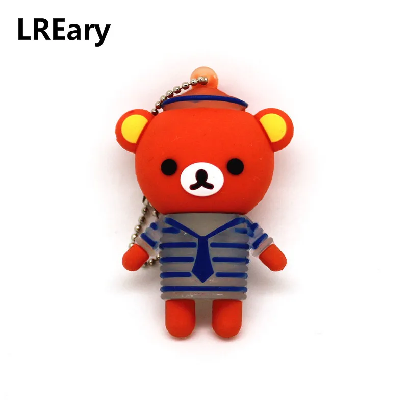 Мультяшный usb 2 0 красивый Медведь Rilakkuma USB флеш-накопитель 4 ГБ 8 16 карта памяти 32 64