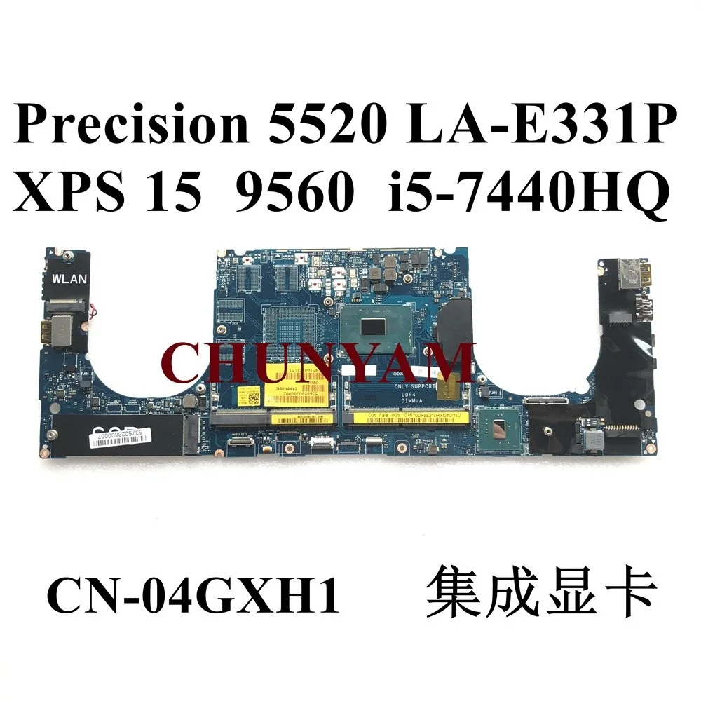 Новая внешняя деталь для dell Precision 15 дюймов 5520 XPS 9560 материнская плата ноутбука
