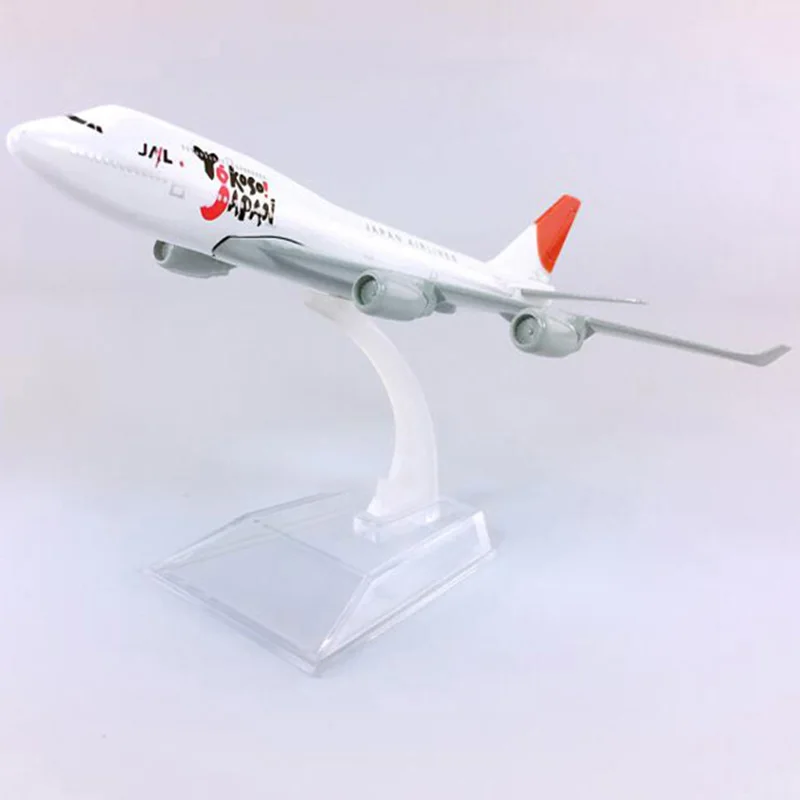 16 см 1:400 B747 400 модель JAL YOKOSO Япония авиакомпаний с сплав на основе самолет