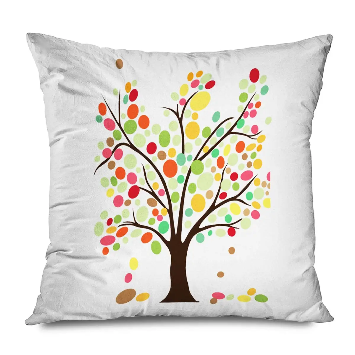 Декоративный чехол для подушки в виде растений наволочка спальни дивана