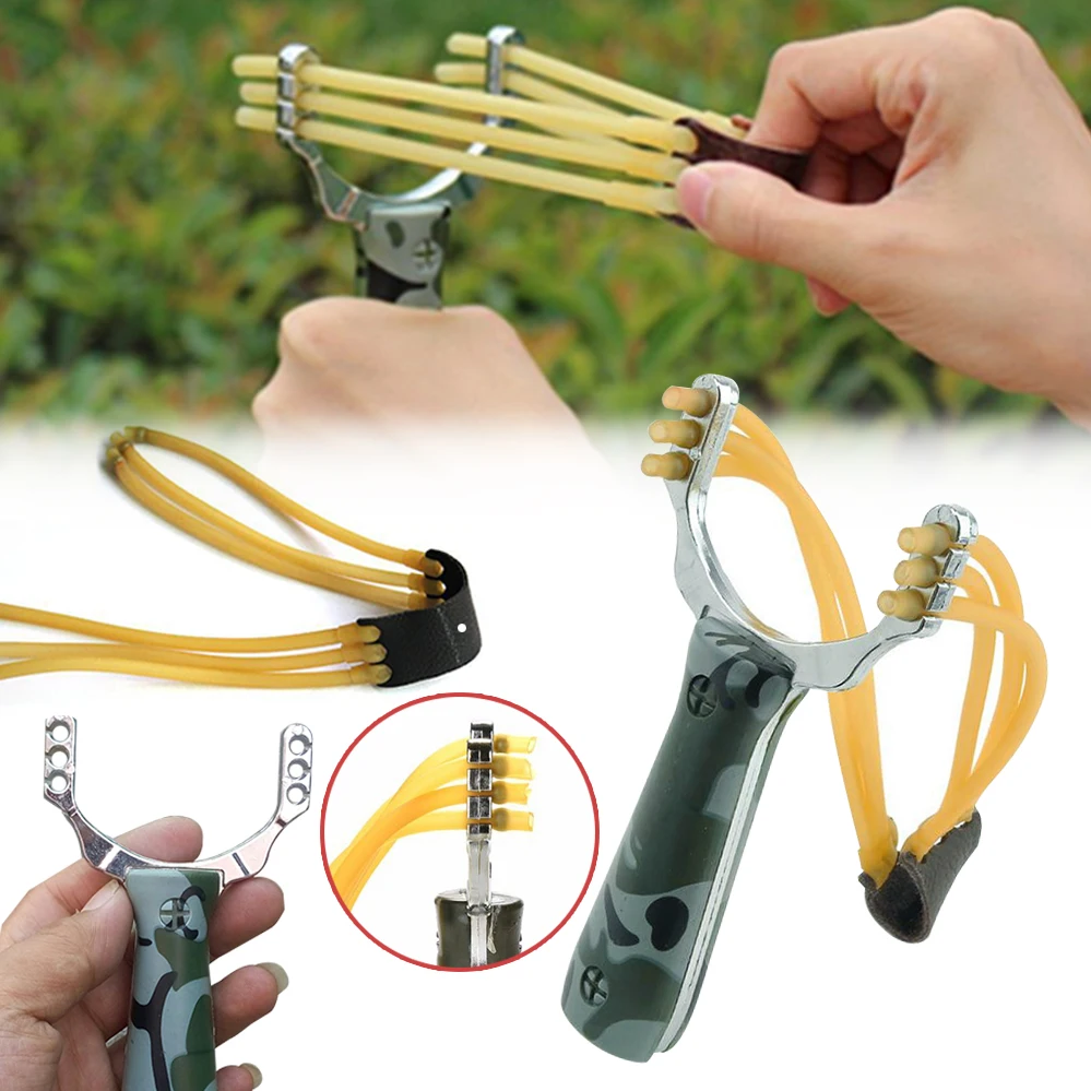 2019 профессиональная Рогатка Sling shot из алюминиевого сплава катапульта