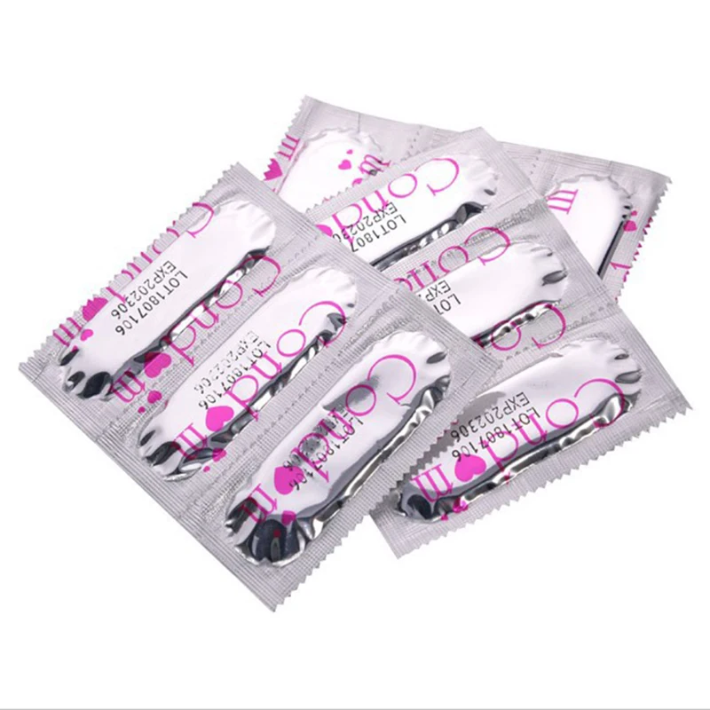 10 Pcs Random Condoms Adult Large Oil Ultra Thin Condom Smooth Lubricated for Men Contraception Intimate Erotic | Красота и здоровье