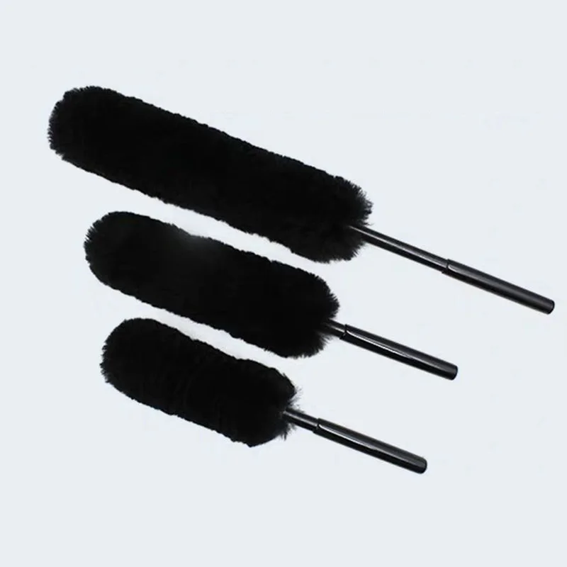 

Car Alloy Cleaning Brushes Pack Of 3 Wheel Woolies Car Interior Seat Deep Cleaning Cleaning Brush, Wool Wheel Cleaning Brush