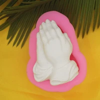 prayer hand finger shape silicone molds for candle making resinclay crafts molds k398