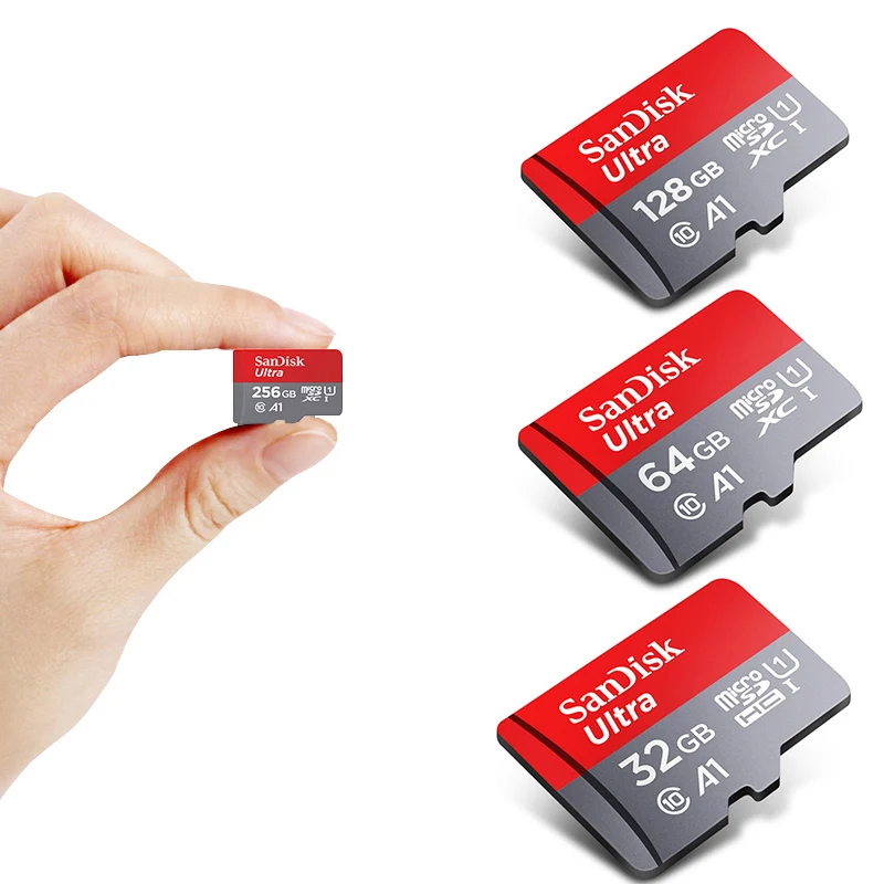 

Micro SD 64GB A1 Memory Card 128GB 256GB Micro SD Card 200GB SD Card 32GB 16GB UHS-I TF Card 400GB Class10 MicroSD Ultra