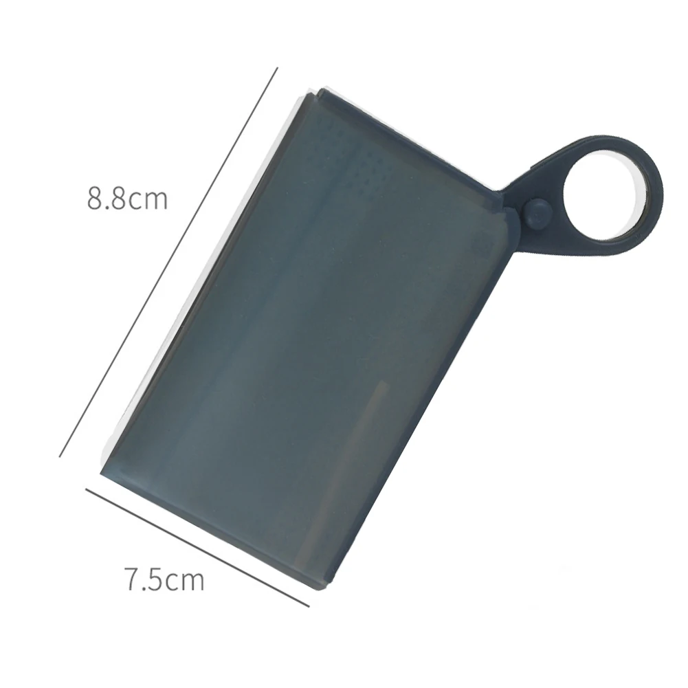 

Silicone Mask Bag Portable Face Mask Holder Storage Box Students Reusable Facemask Storage Bag Mask Bag Dustproof Face Mask Case