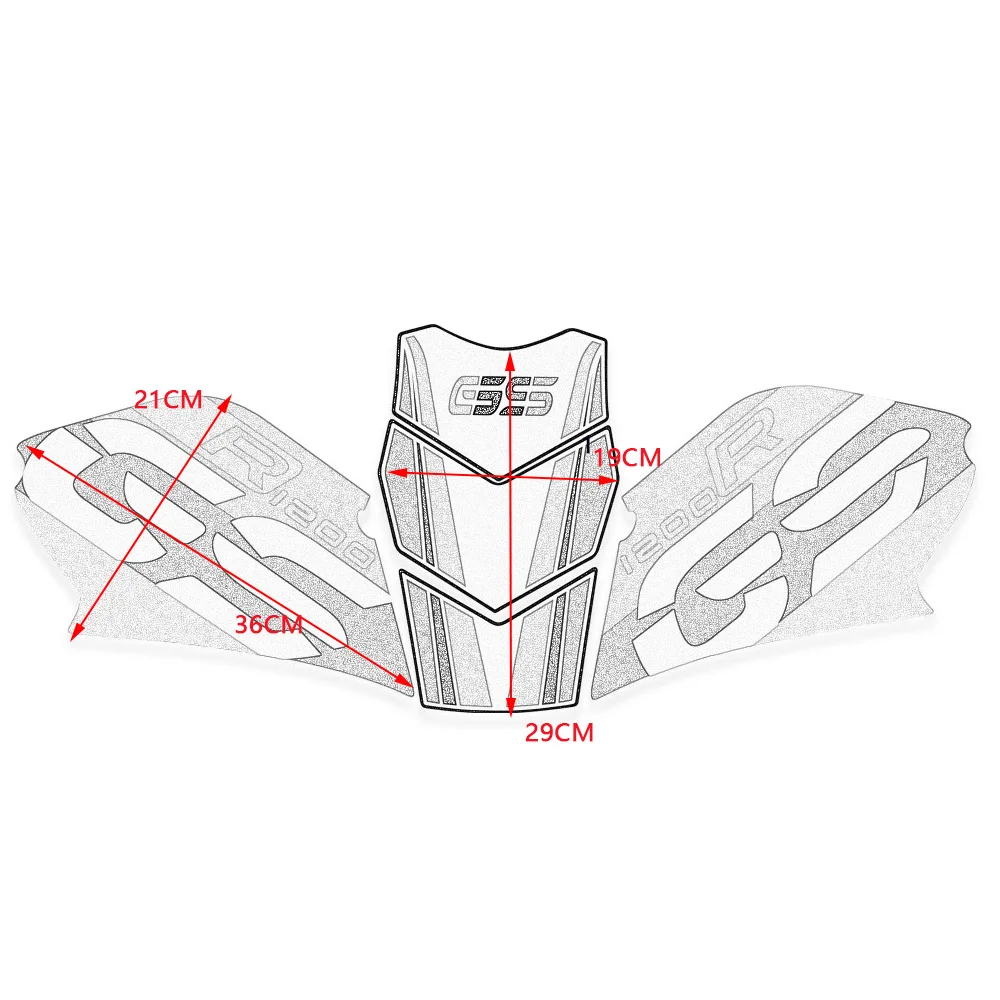 Для BMW R1200GS Adventure ADV 2005 12 новый тип цветной пасты мотоциклетная противоскользящая