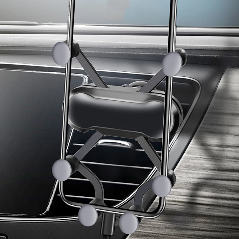 Автомобильный держатель для телефона Gravity крепление на вентиляционную решетку