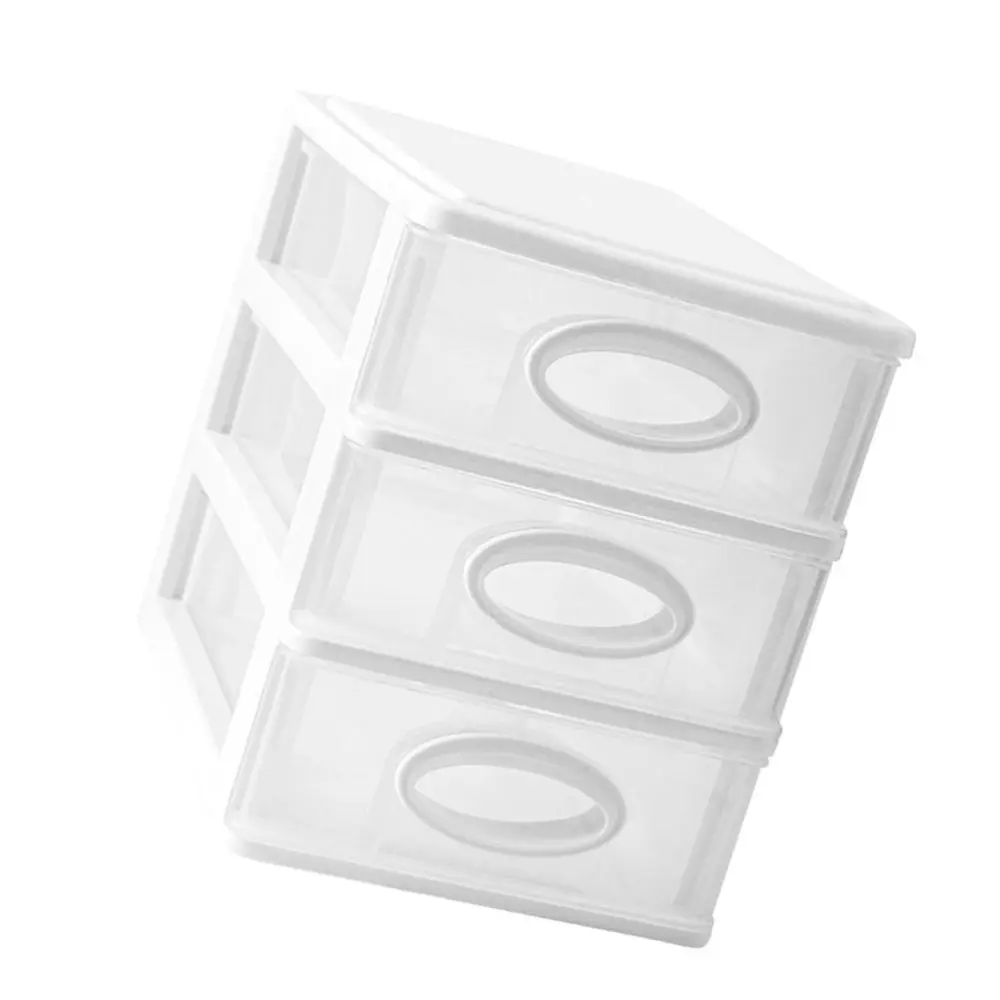 

1Pc Desk Storage Box Stationery Storage Cabinet Drawer Type Cabinet for Home