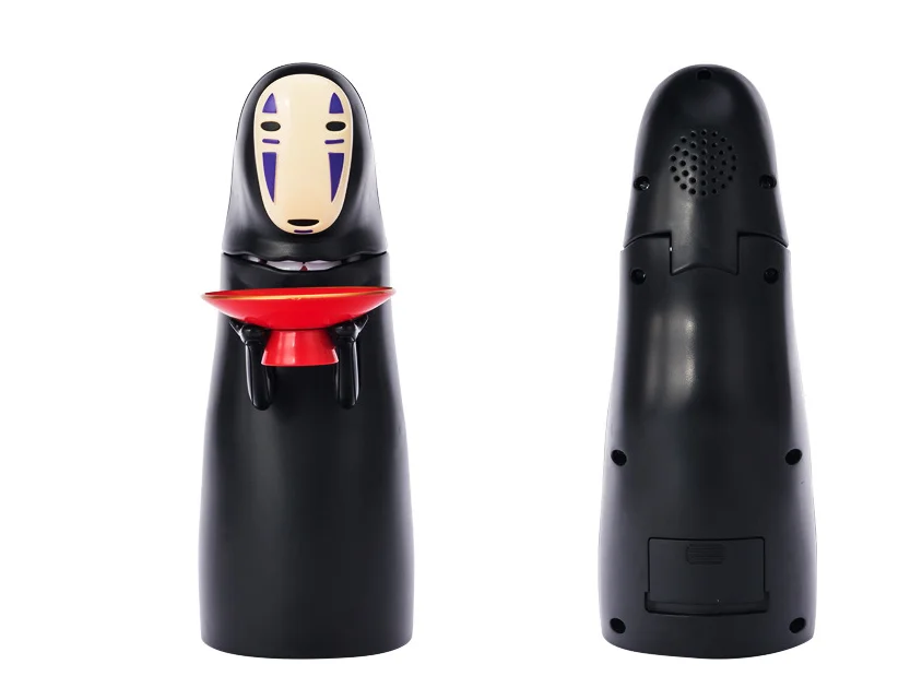 Унесенные призраками Kaonashi No-face Man электронная коробка для денег Ghost Figure монета копилка смешная игрушка Автоматическая еденная Монета коробка LF674
