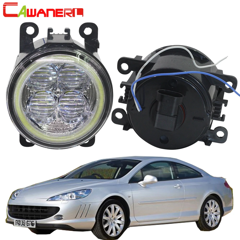 Cawanerl Автомобильный светодиодный лампы Противотуманные фары светильник глаза