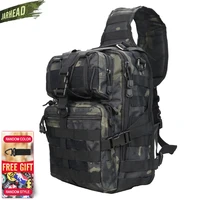 military tactical assault pack sling backpack 900d army molle waterproof edc rucksack bag for outdoor hiking camping hunting 20l