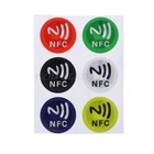 6 шт., водонепроницаемые наклейки NFC для всех телефонов