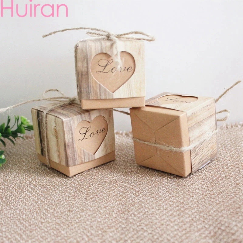 Бумажная коробка для конфет дней рождения фотобумажный пакет свадебные подарки