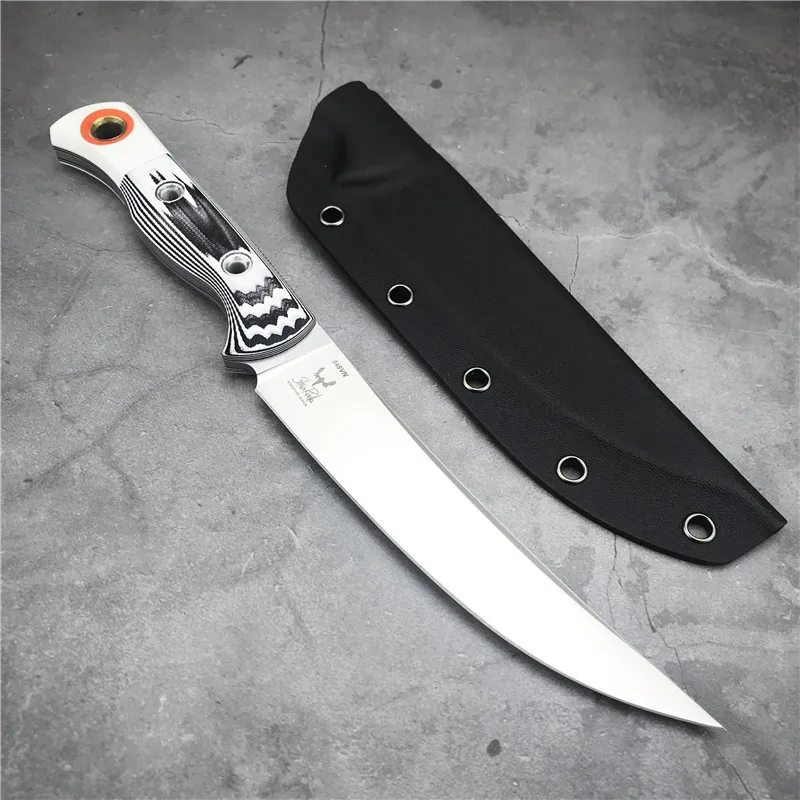 

BM 15500 handmade OUTDOOR CAMPING KNIFE cpm-s45vn BLADE G10 handle with kydex sheath tactical survival knife tool self defense