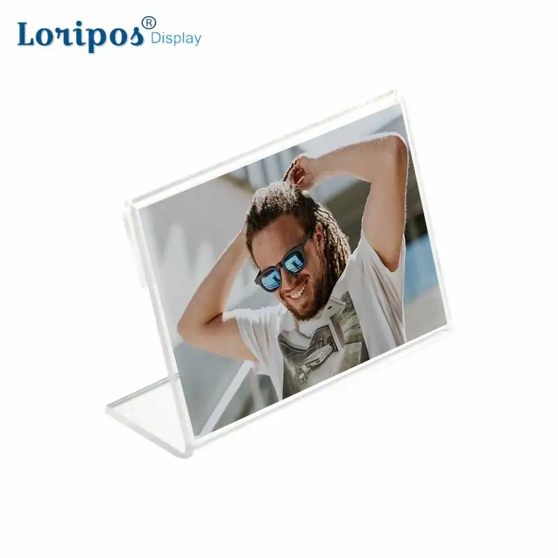 20 шт акриловая именная карточка Дисплей Держатель этикетка цена знак магазин