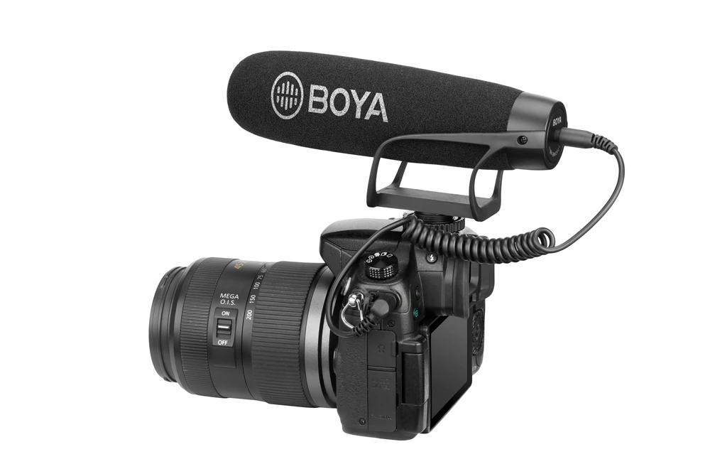 Супер кардиодный микрофон для iPhone Android смартфон планшет SLR камера видеокамера ПК видео Запись микрофон