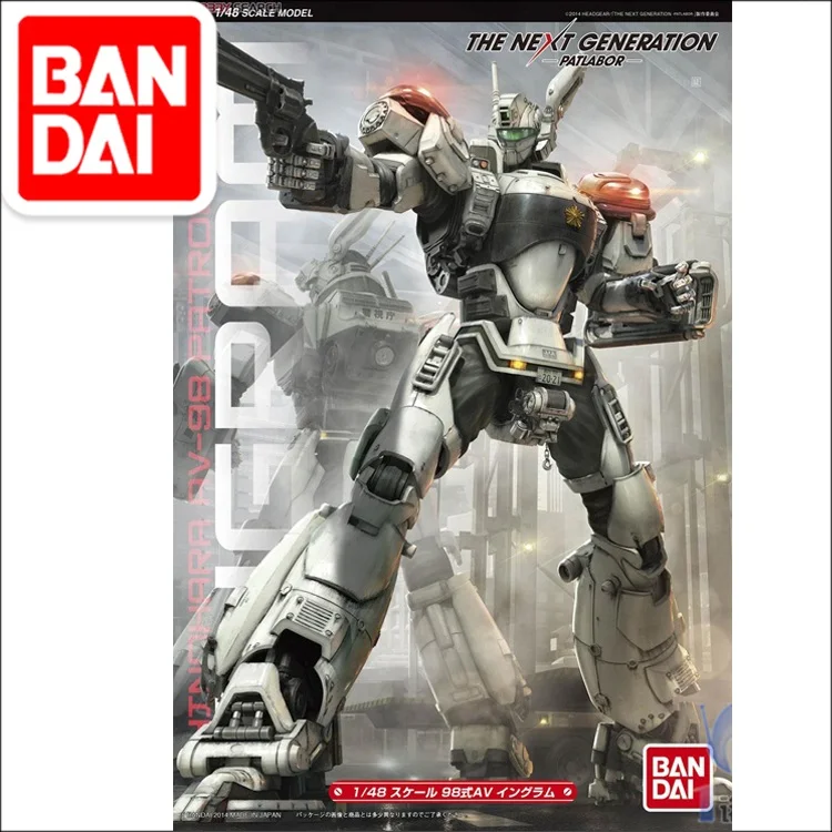 Мобильный полицейский патронатор INGRAM 2 Модель HG 1/48 AV-98 бронированный разблокированный мобильный костюм детские игрушки
