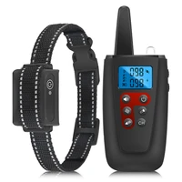 pd526 patpet dog training collar electric shock anti bark strap for small large dogs canine equipment supplies accessories