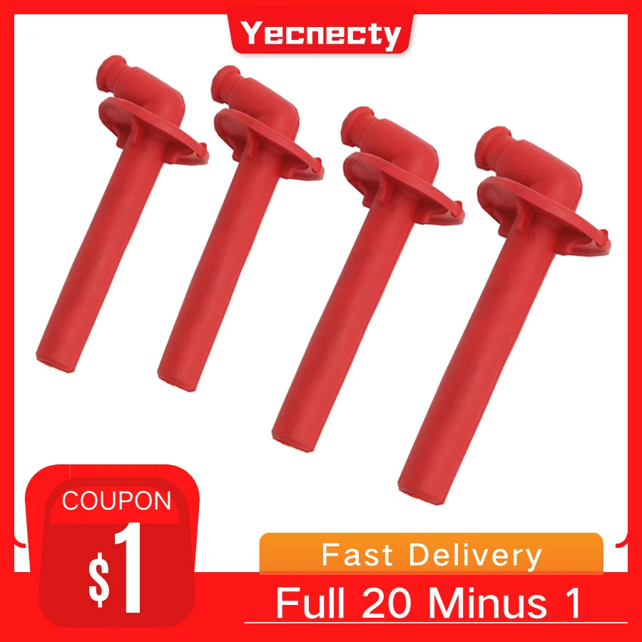 Yecnecty для Honda CBR400 NC23/NC29 CB400 92 93 94 95 96 97 98 лет 4 шт. колпачки свечей зажигания мотоцикла