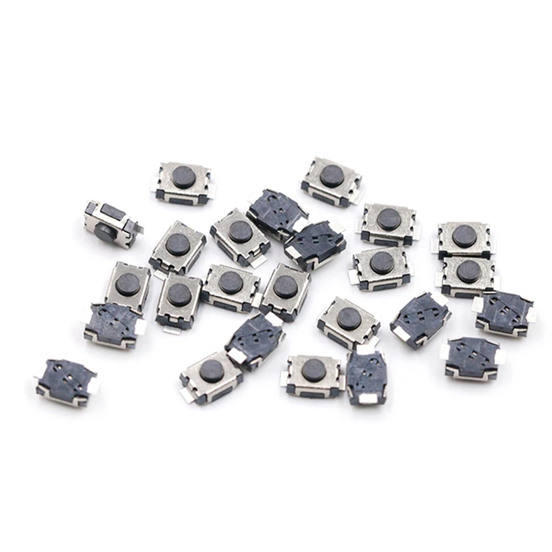 

50PCS SMD 2Pin 3X4MM Tactile Tact Push Button Micro Switch Momentary